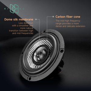 70W Professional 3.5-inch True Coaxial Midrange <strong>Speaker</strong> HDS-80 Stereo <strong>Upgrade</strong> for Vehicle Sound System Car Audio - Product Image 2