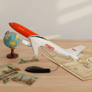 A300-600 1/200 27cm TNT Kargo Simülasyonu Özelleştirilebilir Desen Havacılık Tarzı Plastik <span class=keywords><strong>Model</strong></span> Uçak - Product Image 3