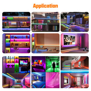 Nuevas Tiras LED COB CRI90 de Alta Densidad, 480 por Metro, DC12V 24V, Sin Puntos de Luz, RGB, Tira LED COB Flexible - Product Image 6