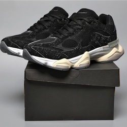 Nuevos Mocasines 9060 de Invierno para Hombre y Mujer, Diseño Sea Salt Rain Blue Driftwood, Plataforma, Parte Superior Tejida, Suela de Goma Antiolor - Product Image 1