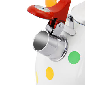 Bollitore Fischiante in Acciaio Inox Goldensea a Prezzo di Fabbrica, <span class=keywords><strong>Teiera</strong></span> <span class=keywords><strong>per</strong></span> Piano Cottura a <span class=keywords><strong>Induzione</strong></span> e Gas, <span class=keywords><strong>per</strong></span> Decorare la Tua Casa - Product Image 4