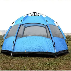 AJOTEQPT 3-5 persone tenda da campeggio tenda leggera per famiglie impermeabile per viaggiare zaino in spalla escursionismo all'aperto