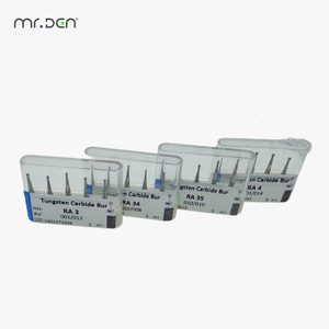 Fresas Dentales de Carburo de Tungsteno Mr.Den Serie RA (RA3, RA4, RA34, RA35) para Contra-ángulo de Baja Velocidad - Product Image 2