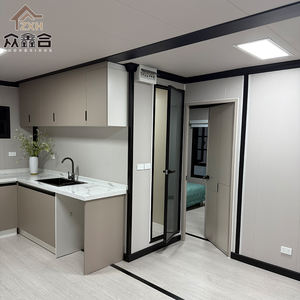 Contenedor plegable y expandible personalizable, contenedor de doble ala, Villa de lujo, casa modular, kit de casa con sorbos de 4 dormitorios - Product Image 5