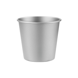 Mug à bière, café ou lait GETWICK Ta8775 en titane pur à paroi simple, léger, 200 ml, design moderne, pour le camping en plein air - Product Image 1