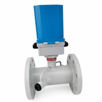 High Stability 4-20mA OCT 90~230VAC Inline Digital Flow Meter Stainless Steel Chemical Liquids Water Oil Sodium Hydroxide OEM