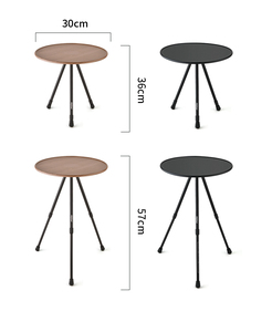 HISPEED 2023 Portable Outdoor <strong>Table</strong> <strong>Small</strong> and Round for Picnics and <strong>Camping</strong> - Product Image 2