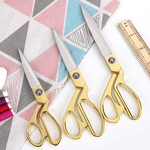 Ciseaux de couture professionnels en acier inoxydable à bords lisses, ciseaux à tissu multi-usages pour la maison - Product Image 4