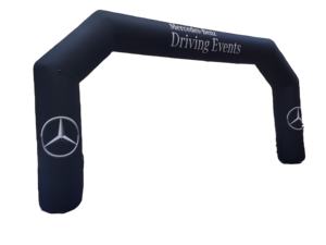 Arche gonflable semi-circulaire personnalisée et durable avec <span class=keywords><strong>souffleur</strong></span> pour événements et salons professionnels - Matériel Oxford/PVC - Product Image 6