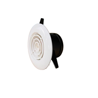 Sortie d'air réglable ABS 110mm Boutique Swirl pour sortie d'aération