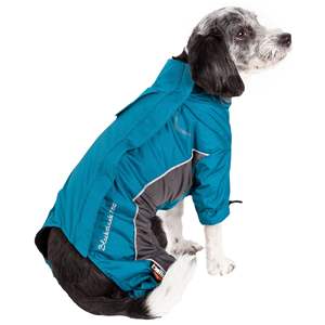 Veste pour chien ajustable et robuste Blizzard, taille XS, en softshell imperméable, vêtements de randonnée en plein air - Product Image 3