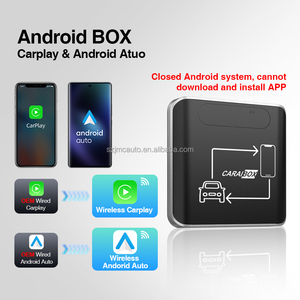 JMC อะแดปเตอร์ CarPlay ไร้สาย4G 64G <span class=keywords><strong>แอ</strong></span>นดรอยด์นำทาง WIFI YouTube <span class=keywords><strong>Netflix</strong></span> Google Maps รองรับ<span class=keywords><strong>แอ</strong></span>ปดาวน์โหลด - Product Image 3