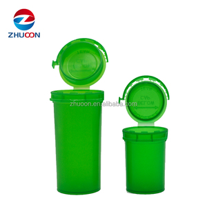 Đầy Màu sắc lật cap Pop Top lọ 6 13 19 Dr 30 60 DRAM y tế Ống dược phẩm nhựa 13 DRAM Pop Top container bóp chai - Product Image 6