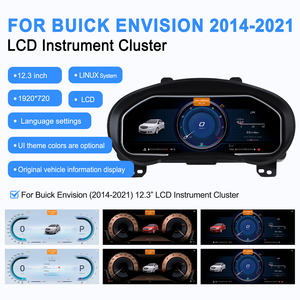Navihua - Mise à niveau automobile pour Buick Envision 2014-2021 : Tableau de bord numérique LCD avec système Linux, Carplay et cockpit virtuel - Product Image 4