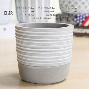 Stampo per Vaso di Fiori dal <span class=keywords><strong>Design</strong></span> Semplice e Colorato per Giardino Domestico, Vaso in <span class=keywords><strong>Cemento</strong></span> per Propagazione di Piante Orticole, per Uso a Pavimento - Product Image 6