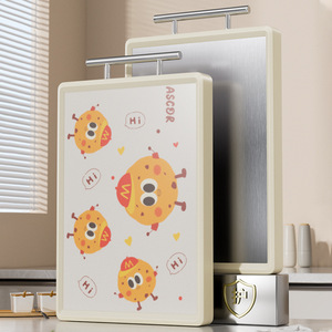 Stainless Steel Cutting Board Double Sided Food Grade Antibacterial Kitchen Chopping Block Rectangle Dishwasher Safe - Product Image 1