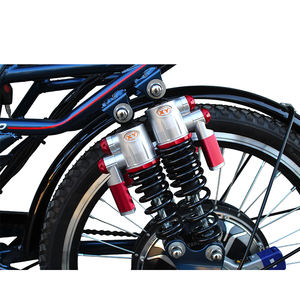 Bicicleta Eléctrica urbana, bici de 22 pulgadas, 48V, 350W, con marco de acero de dos <span class=keywords><strong>ruedas</strong></span> - Product Image 2