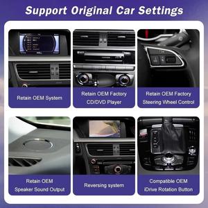 Autoradio multimédia Linux avec écran tactile pour tableau de bord Audi A4 A5 2013-2015, CarPlay sans fil, Android Auto, Airplay, <span class=keywords><strong>Miracast</strong></span> - Product Image 5