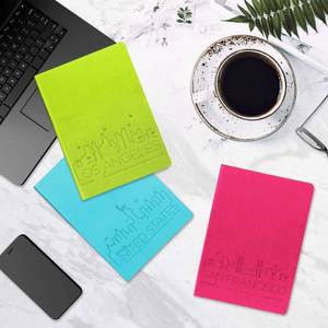 Cuaderno A5 de PU con Tapa Blanda, Diseño a Temática de Color, Grabado en Relieve, Logotipo Personalizado para Empresas, Cuaderno de Registro de Aprendizaje, Venta al por Mayor - Product Image 2