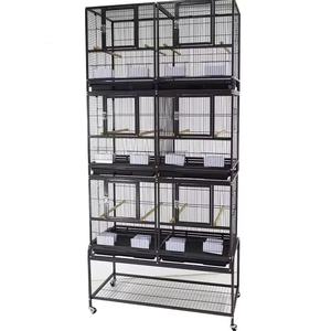 Popüler Tasarım Kuş Üreme Yuvası Katlanabilir Metal Taşınabilir Kafes Üreme Kafesleri Yüksek Kaliteli Büyük Kuş Kafesleri - Product Image 6