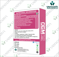 Complément Herbal Ayurvédique de Haute Qualité pour le Soin du Diabète, Comprimés et Capsules 02, Nutraceutique Approuvé par l'USFDA, Étiquetage Blanc