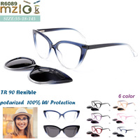 Mizilook Entrepôt RB6087-94 en stock TR90 Lunettes de soleil à paillettes Couleur violette Verres polarisés Design de luxe léger pour femmes