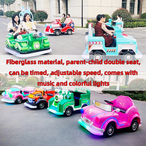 Profit Making Bumper Car Rental Set 2 personas Juego para niños Fiesta <span class=keywords><strong>de</strong></span> cumpleaños y centro comercial Promoción - Product Image 5