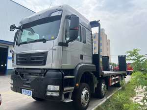 Camión de carga plano de 12 ruedas 35t Carga útil para bobinas de acero/vehículos de construcción/motor Euro 5 equipado con un <span class=keywords><strong>cabrestante</strong></span> - Product Image 2