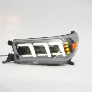 Phare avant à trois lentilles pour pick-up, ensemble d'éclairage extérieur de voiture, modèle 2016, pour une vision claire, lampe avant pratique, pièce de rechange automobile - Product Image 3