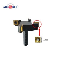Miaorui 12.7*63.5*70L*4T Fraise à rainurer à insert pour fraisage CNC, pour le travail du bois