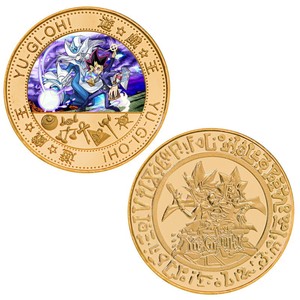 Pièce de monnaie commémorative Yu-Gi-Oh, article de merchandising d'anime, souvenir, badge en métal moulé sous pression, cadeau, artisanat métallique, emballé individuellement - Product Image 6