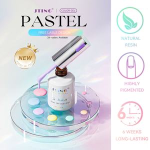 JTING Passion - Juego de Esmaltes de Gel con Base de Goma en 24 Colores, en Caja con Libro de Colores Gratis - Product Image 4