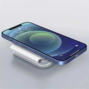 Cargador Inalámbrico Magnético <span class=keywords><strong>3</strong></span> en 1 para iPhone 15 14 <span class=keywords><strong>13</strong></span> 12, para IWatch y AirPods, Estación de Carga Rápida de 15W, Cargador Plegable - Product Image 5