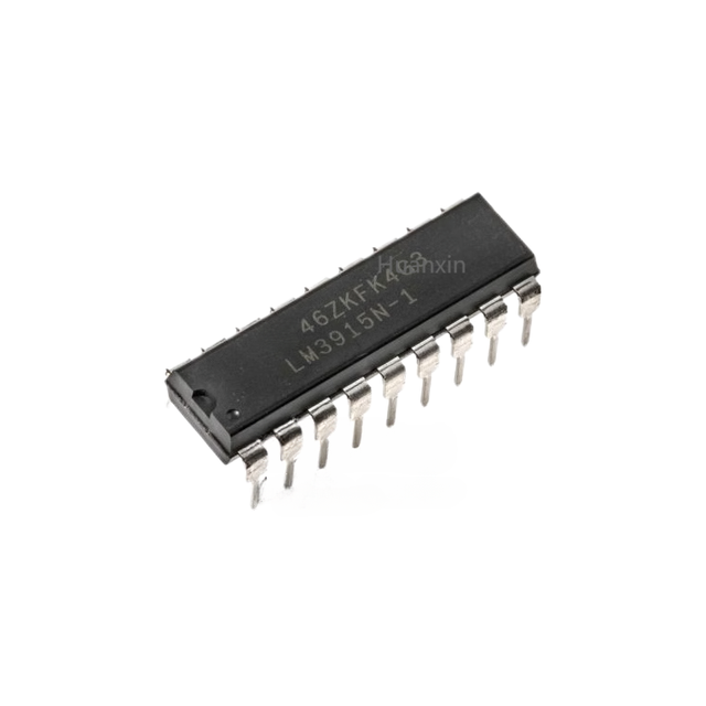 HuanXin Integrated Circuits LED Display Driver ic chip LM3915 DIP-18 original ic LM3915N LM3915N-1