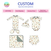Pyjamas d'été en bambou à motifs pour enfants, vêtements pour bébés, vêtements en bambou en gros, combinaisons pour bébés en bambou personnalisées avec fermeture éclair