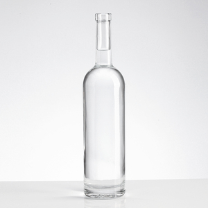750ml Clair Plat <span class=keywords><strong>Cognac</strong></span> <span class=keywords><strong>Liqueur</strong></span> Gin Vodka Whisky Esprit Bouteille En Verre - Product Image 4