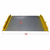 Planche de déchargement de conteneurs compacte de 13 000 lb pour chariot élévateur