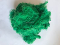 Fibre de polyester recyclée colorée 2.5D64MM utilisée pour l'intérieur automobile