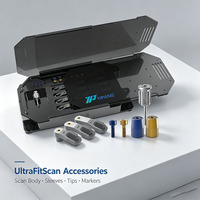 Escáner digital de arco completo para clínicas dentales, accesorio auxiliar de escaneo de implantes de aleación de titanio para impresiones digitales post-edentuladas