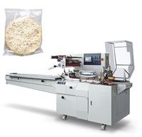 Machine d'emballage de crêpes pita arabes Machine d'emballage de sacs de pain arabe Pizza Tortilla Frozen Paratha Crepes Chapatti Roti