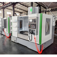 Centre d'usinage vertical CNC automatique haute vitesse VMC850 3/4/5 axes avec système de commande FANUC – En stock
