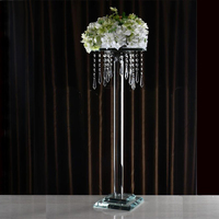 Grand Porte-Bougie en Cristal K9 DEXI, Art Populaire, Transparent, Tailles Personnalisées, pour Mariages, Fêtes et Décoration Intérieure, Centre de Table