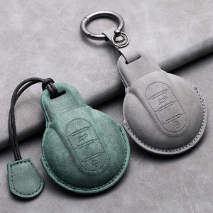 Étui pour clé de voiture Leatr pour BMW <span class=keywords><strong>MINI</strong></span> <span class=keywords><strong>COOPER</strong></span> S ONE JCW F54 F55 F56 F57 F60 CLUBMAN COUNTRYMAN, porte-clés télécommande, accessoires - Product Image 5
