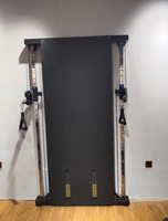 Poulie murale simple/double pour entraînement par câble |   Appareil d'entraînement fonctionnel avec miroir/écran de protection |   Machine de musculation compacte pour la maison et les salles de sport commerciales