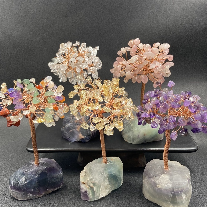 Natural Chakra Amethyst Rose Quartz Citrine