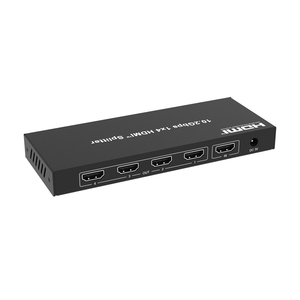 Bộ chia <span class=keywords><strong>HDMI</strong></span> 4K60hz <span class=keywords><strong>4</strong></span>:2:0 4K30hz 1x4 HDR 3D chức năng EDID một trong bốn Bộ chia <span class=keywords><strong>HDMI</strong></span> 4K - Product Image 1