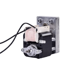 AC two pole construction external internal rotor designs gear box shaded pole motor for barbecue
