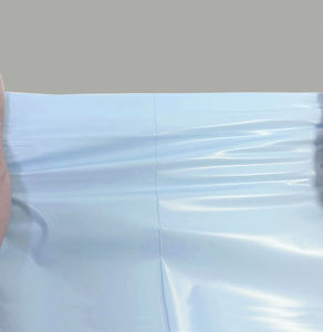 Custom Logo Light Blue <b>Clothes</b> Packaging Mailer <b>Bag</b> Strong Adhesive Tape <b>Plastic</b> Shipping <b>Bag</b> Mailing <b>Bags</b> <b>for</b> Small Business - Product Image 5