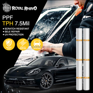 Film PPF pour voiture 7.5mil 190micron TPH Film de protection de la peinture automobile Film vinyle anti-jaunissement et pluie acide 152cm Largeur <span class=keywords><strong>X</strong></span> 15m Longueur - Product Image 1