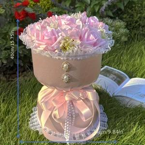 Regalo de San Valentín, ramo de jabones de rosas de alta costura, producto terminado para novia y amante en el Día de la Mujer - Product Image 2